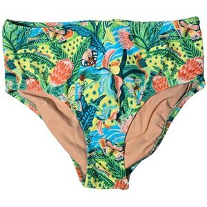 Girls Crewcuts Swim Bottoms Size 10 Tropical Floral Print‎